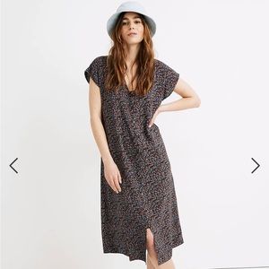 Madewell Easy Midi Dress in Fieldwalk Floral